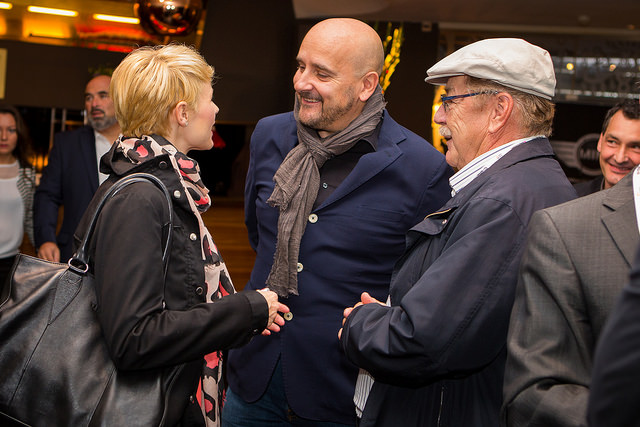 Natalie Rickli mit Goldbach CEO Michi Frank