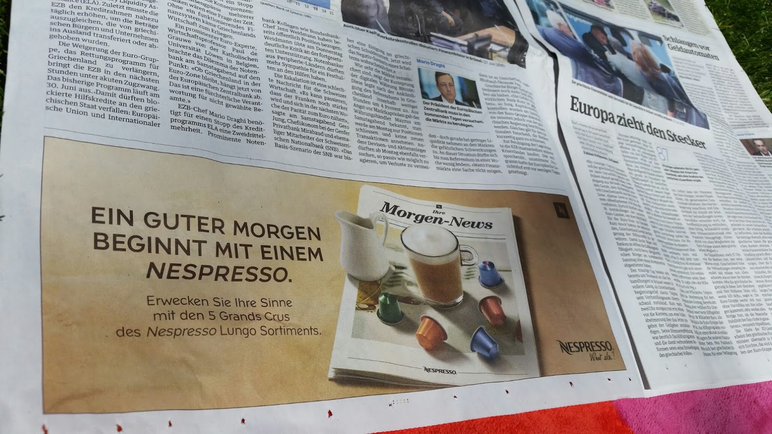 nespresso aufloser